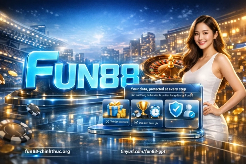 chính sách bảo mật dữ liệu Fun88 mã hóa SSL bảo vệ thông tin hội viên