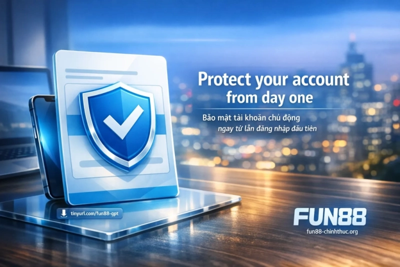 bảo mật tài khoản Fun88 OTP SSL mạng cá nhân an toàn